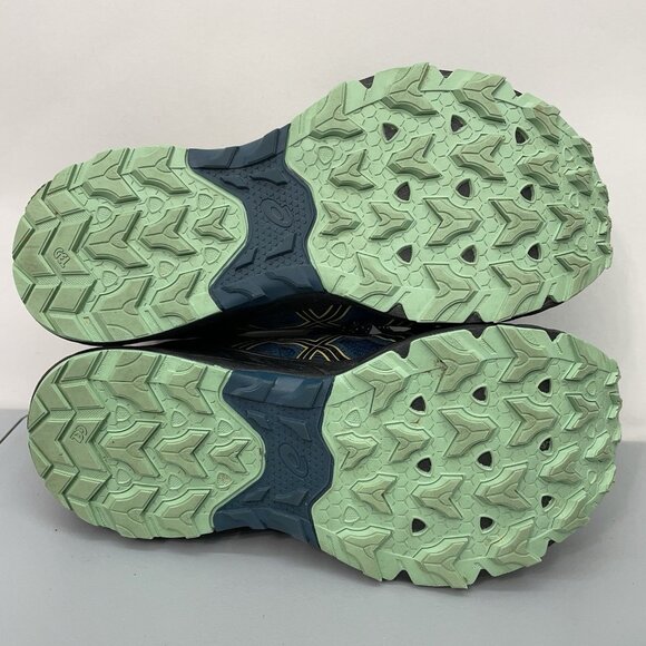 Asics Men's Athletic Shoes - Blue and Yellow - Picture 13 of 14